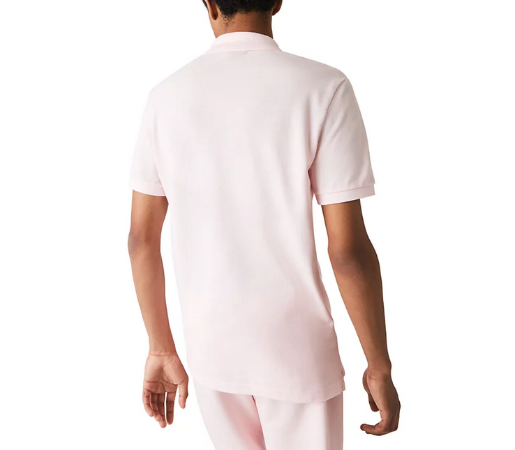 Lacoste Mens Slim Fit Short Sleeve Polo Shirt Flamingo XL