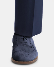 Lauren Ralph Lauren Mens UltraFlex Classic Fit Dress Pants Linen Navy 32 x 30