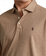 Polo Ralph Lauren Mens Classic Fit Mesh Polo Shirt Italian Heather XL