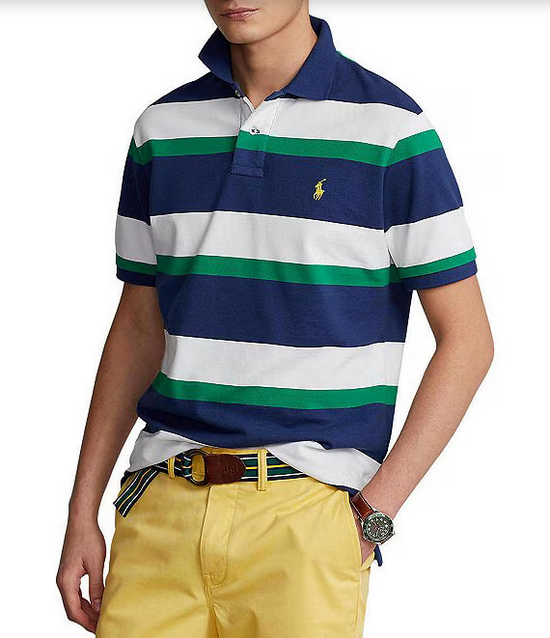 Polo Ralph Lauren Mens Classic Fit Short Sleeve Polo Shirt Cruise Green Small