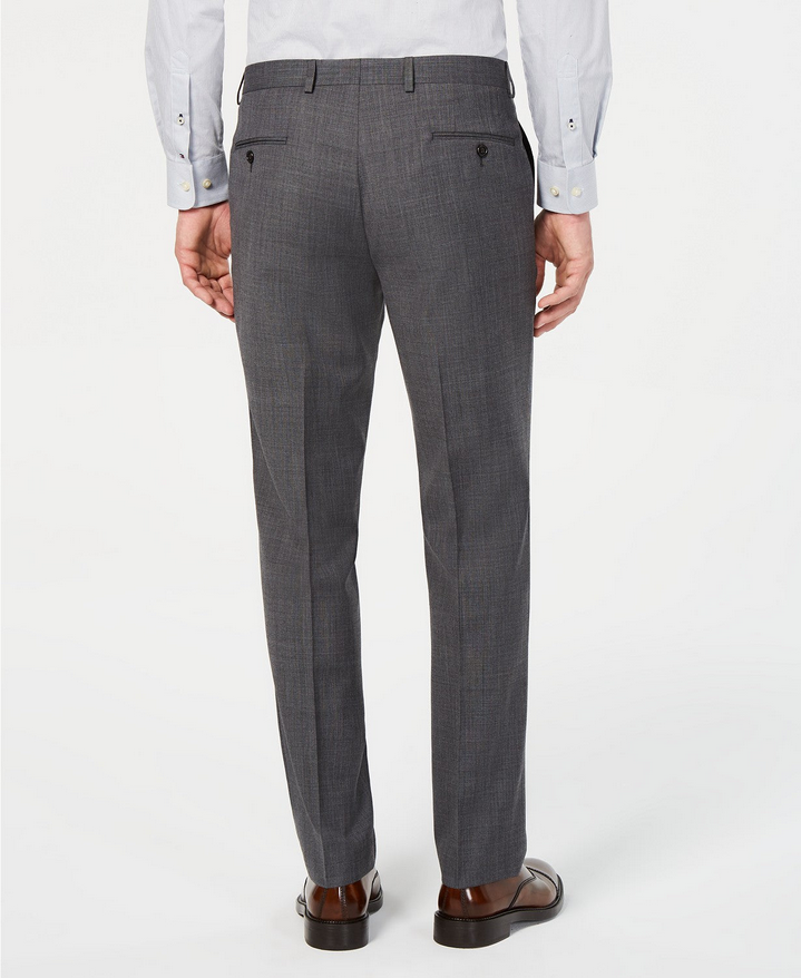 Lauren Ralph Lauren Mens Classic fit Dress Pants 40 / 30 Grey Solid Stretch