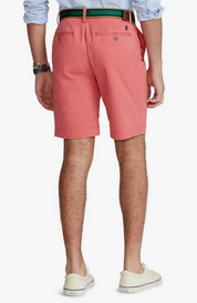Polo Ralph Lauren Mens Nantucket Red 9.5" Stretch Chino Shorts 40