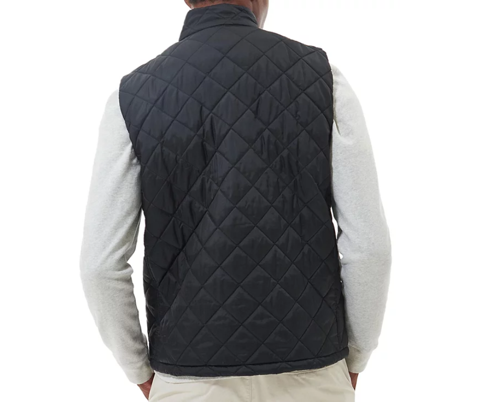 Barbour Men's Quilted Monty Gilet Black Small
