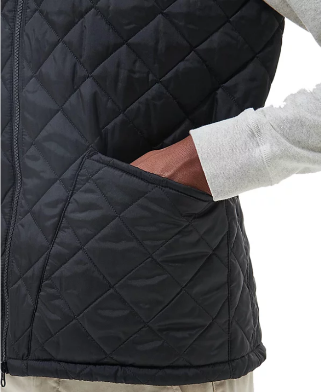 Barbour Men's Quilted Monty Gilet Black Small