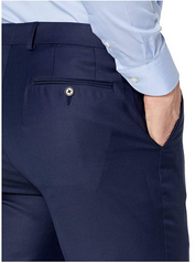 Lauren Ralph Lauren Mens Classic fit Dress Pants 38 / 34 Blue Solid