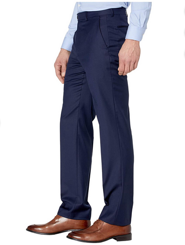 Lauren Ralph Lauren Mens Classic fit Dress Pants 38 / 34 Navy Blue Stretch