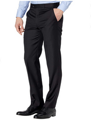 Lauren Ralph Lauren Men's Classic Fit UltraFlex Dress Suit Pants Black 38 x 32