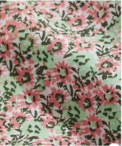 Vineyard Vines Gulf Floral Printed Mens Casual Short Sleeve Shirt Pink Small