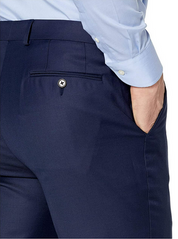 Lauren Ralph Lauren Men's UltraFlex Dress Suit Pants Navy Solid 32 x 30