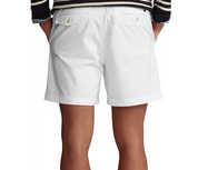 Polo Ralph Lauren Men's Classic Fit Stretch Prepster 6" Shorts White XL