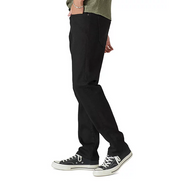 Lucky Brand Mens 363 Vintage Straight Stretch Jeans Black 38 x 34