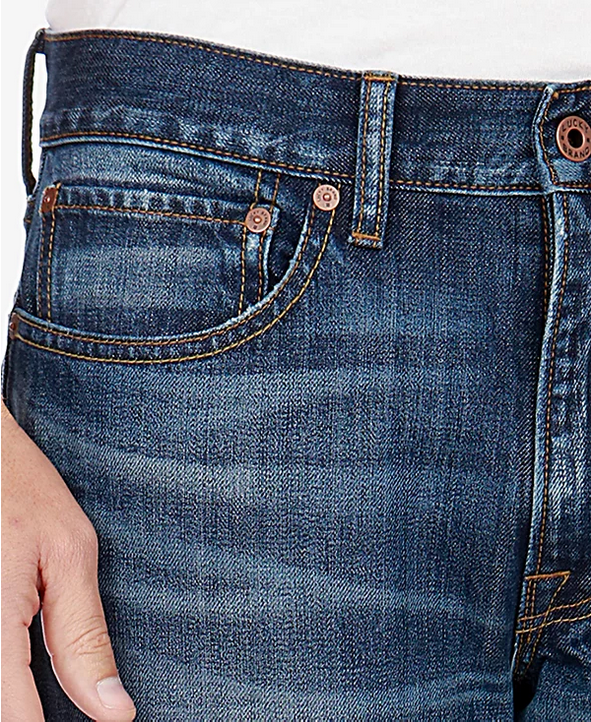 Lucky Brand Mens Slim Fit 121 Jeans Henderson 36 x 34