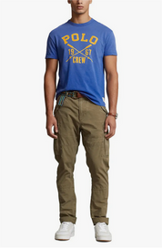 Polo Ralph Lauren Men's Classic Fit Short Sleeve Logo Jersey T Shirt  Blue XL