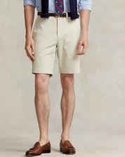 Polo Ralph Lauren Mens 9.5 Inch Cotton Classic Fit Chino Shorts Beige 33
