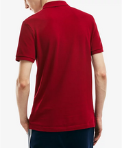 Lacoste Mens Classic Pique Polo Shirt Short Sleeve Knit  Red XS