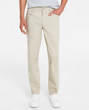Calvin Klein Men's CK Move 365 Slim Fit Performance Dress Pants Beige 36 x 30