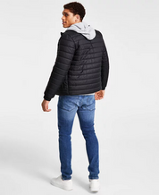 Hugo Boss Men's Benti2221 Slim Fit Quilted Jacket Black Medium