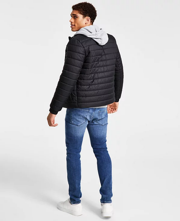 Hugo Boss Men's Benti2221 Slim Fit Quilted Jacket Black Medium