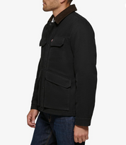 Levi's Men's Cotton Workwear Four Pocket Field Jacket Black Large