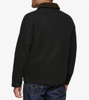 Levi's Men's Cotton Workwear Four Pocket Field Jacket Black Large