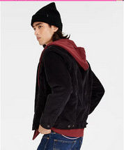 Levi's Men's Vintage Relaxed Fit Denim Trucker Jacket Black 2XL