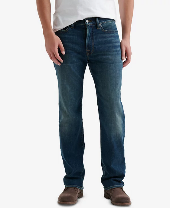 Lucky Brand Men's 363 Straight Coolmax Jeans Ferncreek Blue 40 x 30