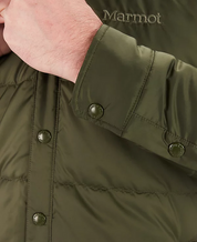 Marmot Mens Rye Button Front Jacket Green Medium