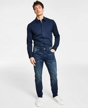 Calvin Klein Men's Slim Fit Stretch Jeans Boston Blue 32 x 32