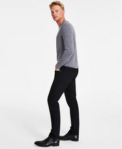 Calvin Klein Men's Slim Fit Stretch Jeans Forever Black 34 x 30