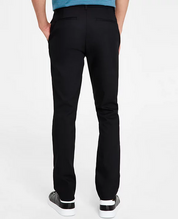 Calvin Klein Mens Slim Fit Performance Stretch Chino Pants Black 33 x 32