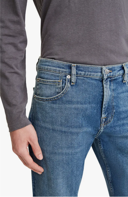 7For All Man Kind Men's The Straight Tapered Straight Leg Jeans Blue 33