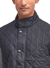 Barbour Mens Lowerdale Quilted Vest Navy Blue Small