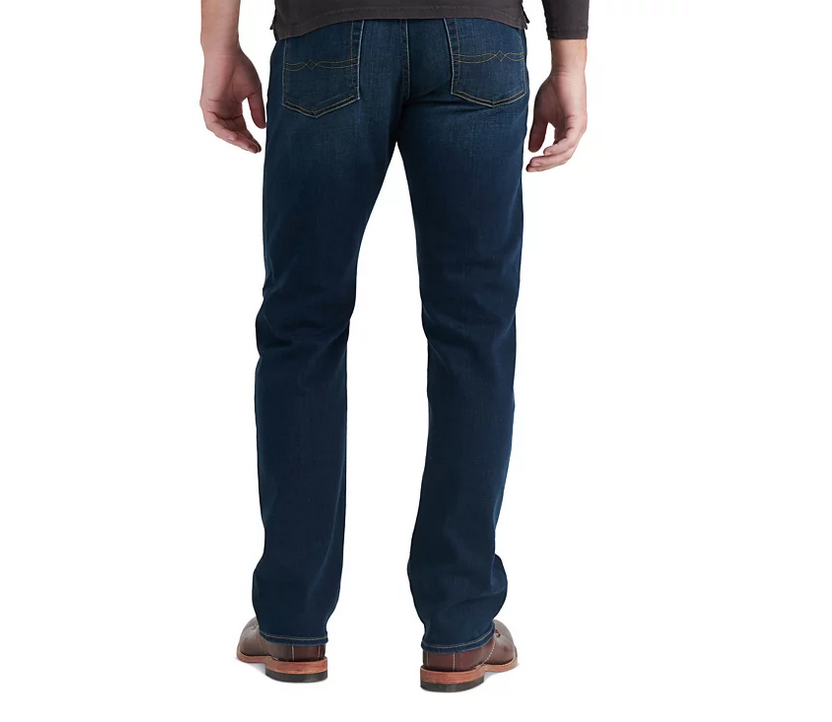 Lucky Brand Men's 181 Relaxed Straight Fit COOLMAX Jeans Balsam Blue 40 x 32