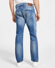 GUESS Men's Regular Straight Fit Jeans Blue City 33 x 32