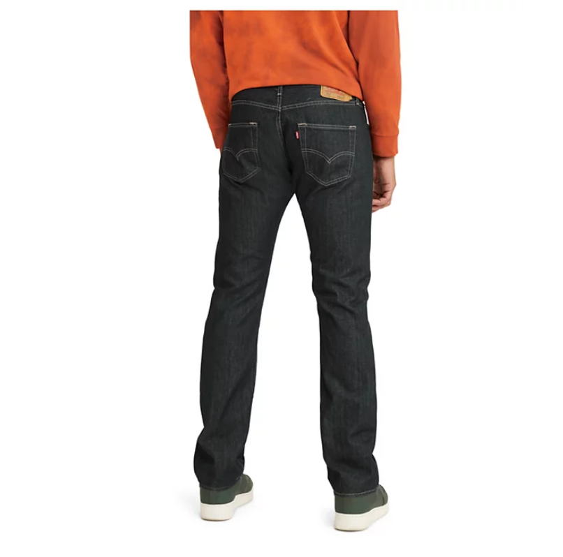 Levi's Men's 501 Original Fit Button Fly Jeans Clean Rigid Blue 34 x 30