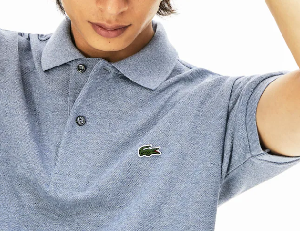 Lacoste Men's Classic Fit Short Sleeve Polo Shirt Light Blue Large