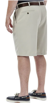 Haggar Men's Cool 18 Pro Shorts Regular Fit 38