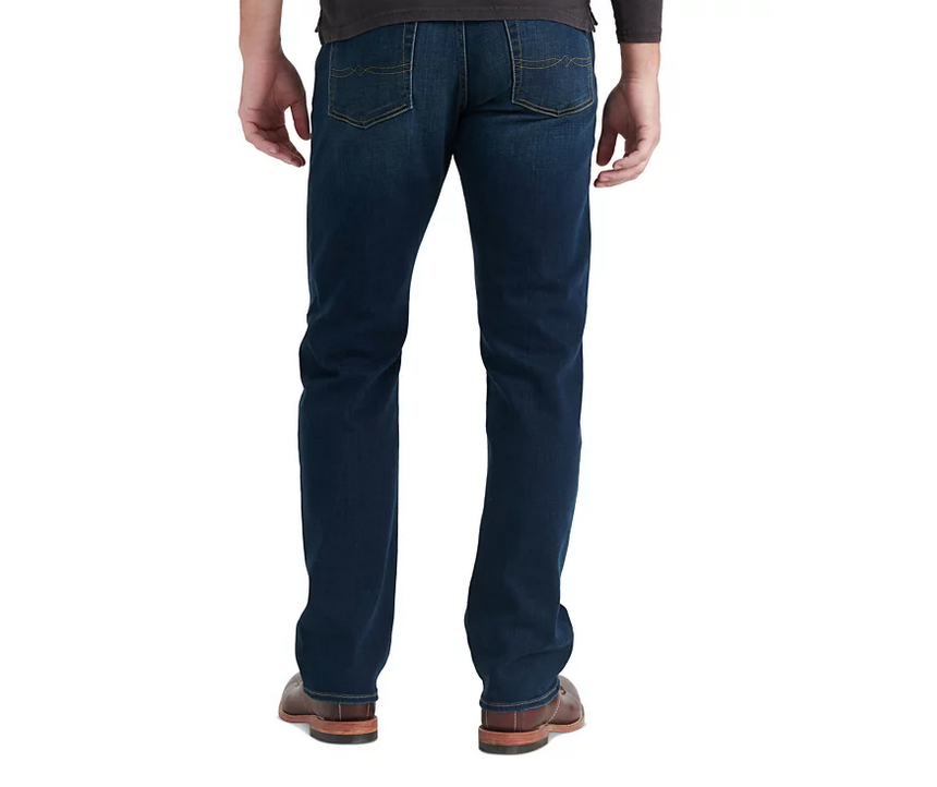 Lucky Brand Men's 181 Relaxed Straight Fit COOLMAX Stretch Jeans Blue 38 x 30