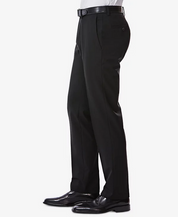 J.M. Haggar 4 Way Stretch Slim Fit Dress Suit Pants Black  30 x 30