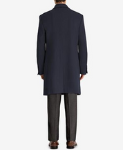Lauren Ralph Lauren Men’s Luther Luxury Wool Blend Overcoat Coat Blue 42R