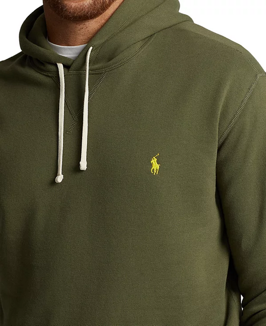 Polo Ralph Lauren Mens Classic fit Long Sleeve Hoodie Sweatshirt 2XB Green Solid