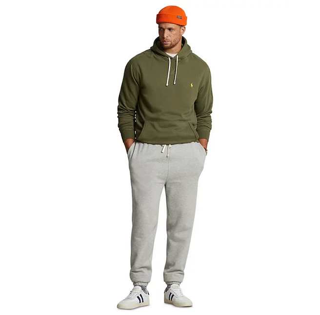 Polo Ralph Lauren Men Regular fit Long Sleeve Hoodie Sweatshirt 2XB Green Hooded