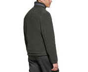 BASS OUTDOOR Men's Highline Trail Full Zip Fleece Jacket Grey XL