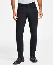 Calvin Klein Men's CK Move 365 Slim Fit Performance Stretch Pants Black 29 x 30
