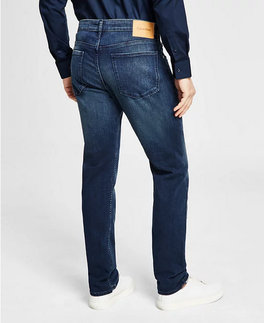 Calvin Klein Men's Slim Fit Stretch Jeans Boston Blue 36 x 30