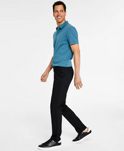 Calvin Klein Men's Slim Fit Modern Stretch Chino Pants Black 30 x 32