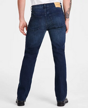Calvin Klein Men's Standard Straight Fit Stretch Jeans Boston Blue 34 x 30