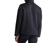 Calvin Klein Mens Modern Crinkle Field Jacket Black Medium
