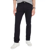 Tommy Hilfiger Men's Denton Straight Fit 5 Pocket Chino Pants Blue 40 x 32