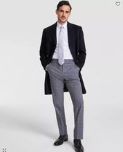 Michael Kors Men's Classic-Fit Wool Cashmere Kavon Overcoat Coat 42 R Black